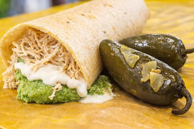 Taco a la Siberia - platillo especial